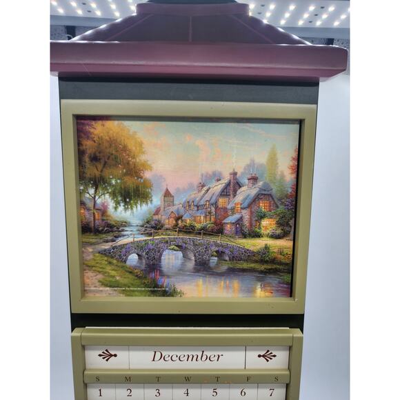 Vintage Thomas Kinkade Perpetual Calendar - Picture 2 of 12